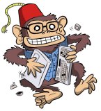 Super Swell Code Monkey Tattoo Illustration commission