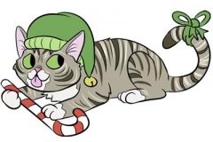 Internet Christmas Cats: LilBub